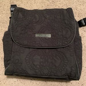 Black Petunia Pickle Bottom Quilted Diaper Bag